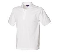 Polo Henbury H400 manches courtes en polycoton piqué à col