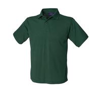 Polo Henbury H400 manches courtes en polycoton piqué à col
