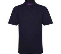 Henbury H475 Hommes Coolplus Wicking Respirant Polyester Polo Manches Courtes