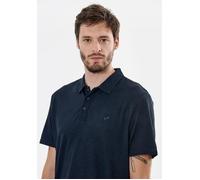 Polo homme bleu marine KAPORAL TOBIA - Col polo, manches courtes, coupe slim S