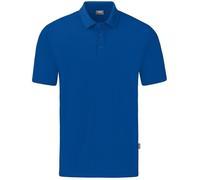 Polo homme bleu royal Jako Organic Stretch - résistant et confortable L
