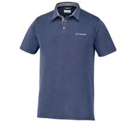 Polo Homme Columbia Nelson Point - Bleu - Manches Courtes - Col Polo XS