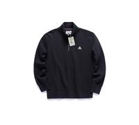 Polo Homme en Piqué à Fermeture Éclair 1/4 - Bleu Marine Foncé Taille L