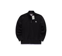 Polo Homme en Piqué à Zip 1/4 - True Black Taille L (GS-M-206)