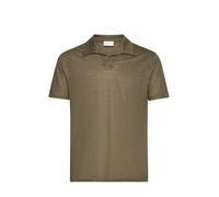 Polo homme Gant en lin Ss kaki S