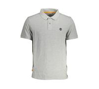 Polo Homme Gris Textile - TIMBERLAND - SF18610 - Été - Regular - Manches courtes - Col polo S
