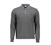 Polo Homme Gris Textile - U.S. POLO ASSN. - SF9835 - Hiver - Regular - Manches courtes - Col polo