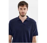 Polo homme KAPORAL - Modèle TREE - Bleu - Manches courtes - Col polo XL