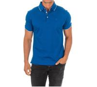 Polo homme manches courtes et col revers HM561801-Bleu XS