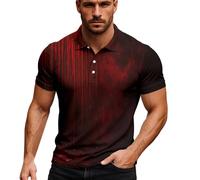 Polo Homme Manches Courtes Imprimé Squelette Sanglant Deguisement Halloween Homme Bloody Déguisement Halloween Costume Citrouille Tee Shirt Qui Fait Peur Polos T Shirt Sang Tshirt Blood Haut Horreur