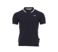 Polo homme Schott Bryan en coton noir S