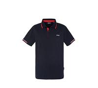 Polo Homme Schott Ref 56519 Marine - Bleu - L