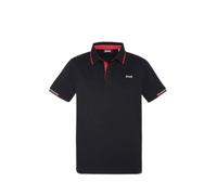 Polo Homme - Schott - Ref 56519 - Noir - Manches courtes - Regular - Col polo M