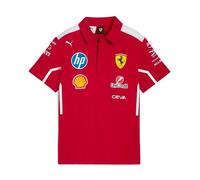 Polo homme Scuderia Ferrari HP Team - Rouge XS
