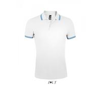 Polo homme - SOL'S - 00577 - Blanc - Manches courtes - Ajusté M