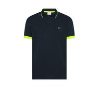 Polo homme Sun68 - polo petite bande f/s - bleu BLUE S