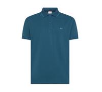 Polo homme Sun68 - polo petite bande sur col - avio BLUE 3XL