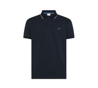 Polo homme Sun68 - polo petite bande sur col - bleu BLUE 3XL