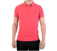 Superdry Vint Destroy Short Sleeve Polo Rose S Homme