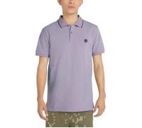 Polo Homme Timberland Millers River - Violet - Manches Courtes - Col Polo M