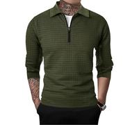 Polo Homme XXL Manche Longue Tee Shirt Homme en Coton Henley Col Rond T Shirt Homme Col V Polo Homme Noir XXXL Tee Shirt Homme Marque De Luxe