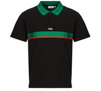 Polo hommes Fila SAGANO RELAXED TAPED POLO SHIRT Noir EU L