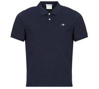Gant Reg Shield Short Sleeve Polo Bleu S Homme