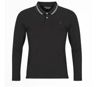 Polo hommes Guess OLIVER LS POLO Noir EU M