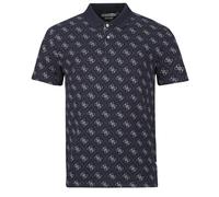 GUESS T-Shirt marine / blanc, Taille S