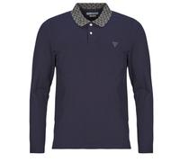 Polo hommes Guess STU LS POLO Marine EU M