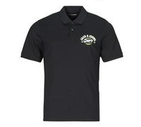 JACK & JONES Jjelogo Polo SS 2 Col Ss24 Sn Chemise à Manches Longues, Noir, M Homme