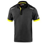 Polo Hommes Sparco Gris/Jaune Poids 180 G/m2 Variées Taille XS, S, M, L, XL,