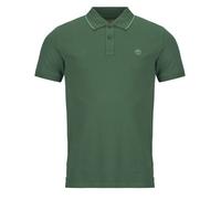 Timberland - Millers River Printed Neck S/S Polo - Polo - M - pineneedle