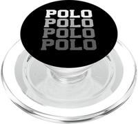 Polo Horse Retro Polo Player Sport Cheval PopSockets PopGrip pour MagSafe