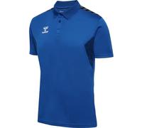 Hummel Polo HML Authentic Multisport Fonctionnel Manches courtes Bleu Taille L Homme