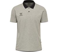 Hummel Move Short Sleeve Polo Gris S Homme
