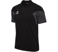 Polo - Hummel - Travel - Noir - Homme - Manches courtes - Respirant M