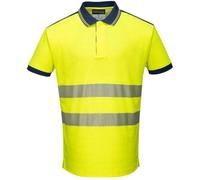 Polo Hv Pw3 Jaune/Noir M