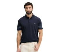 Polo imprimé délavé Guess Bleu S
