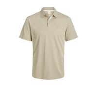 JACK & JONES Jprccrodney Ss Polo Sn Homme Polo, Beige, S