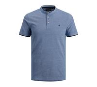 Jack & Jones Polo Jjepaulos Mao Noos manches courtes Bleu (Bright Cobalt) XXL Homme