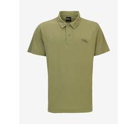 Polo Jack Wolfskin Pikeh manches courtes vert chrome - M