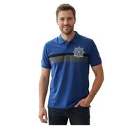 Polo Jean-Louis Scherrer en coton bleu pour homme M