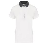 Polo jersey Femme Kariban Blanc L