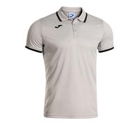 Joma Combi Premium Short Sleeve Polo Gris L Homme