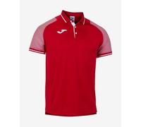 Polo Joma Essential II manches courtes rouge blanc - S