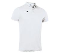 Polo - JOMA - Hobby - Blanc - Coupe ajustée - Manches courtes - Col polo L