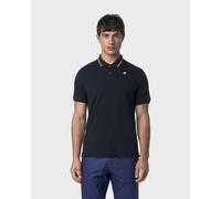 Polo K-WAY Jud Piqué manches courtes noir - S
