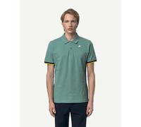 Polo K-WAY Vincent Pique manche courte bleu pastel - XL
