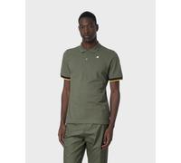 Polo K-WAY Vincent Pique manche courte vert canne - S